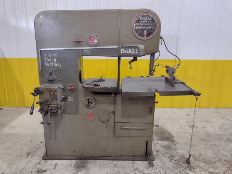 36" DOALL MODEL 3613-2 VERTICAL SAW: STOCK #21721