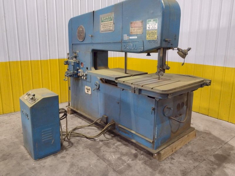 60" DOALL MODEL #60-3 DEEP THROAT VERTICAL CONTOUR BANDSAW: STOCK #23680