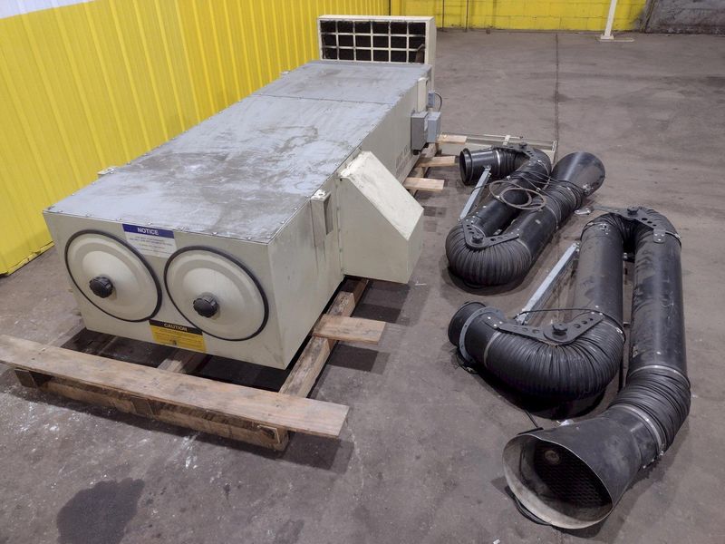 2,500 CFM 5 HP AIR QUALITY ENGINEERING MODEL #AQE4000 FUME COLLECTOR: STOCK #19646