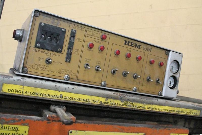 12-3/4" X 12-3/4" HEM MODEL #100A HORIZONTAL BAND SAW: STOCK #63191