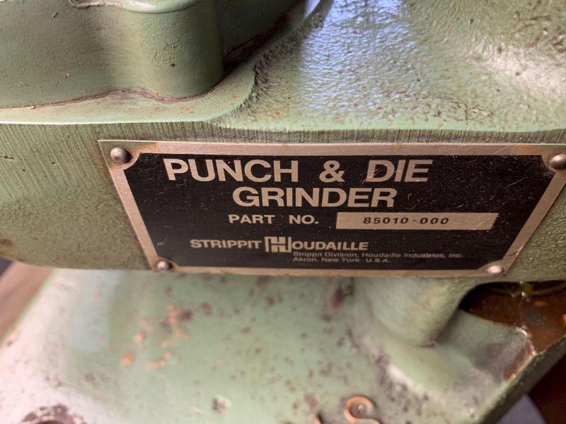 Strippit Houdaille Model 85010-000 5"  Punch & Die Grinder