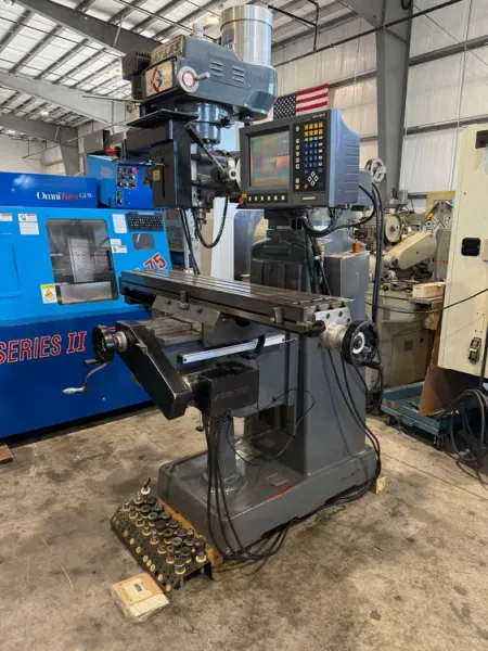 ATLAS CLAUSING 3VS08 CNC 3 axis Vertical Milling Machine MILLPWR #7849