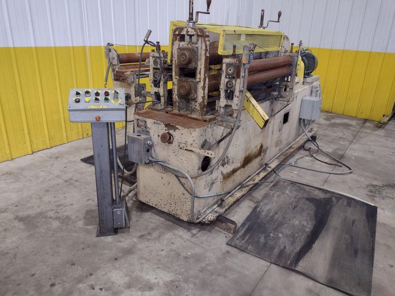 36" YODER POWERED SLITTING HEAD WITH FEED ROLLS: STOCK #22948