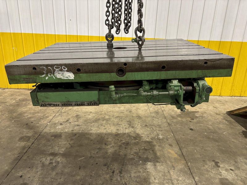 36" X 48" GIDDINGS & LEWIS AIR LIFT ROTARY TABLE: STOCK #23588