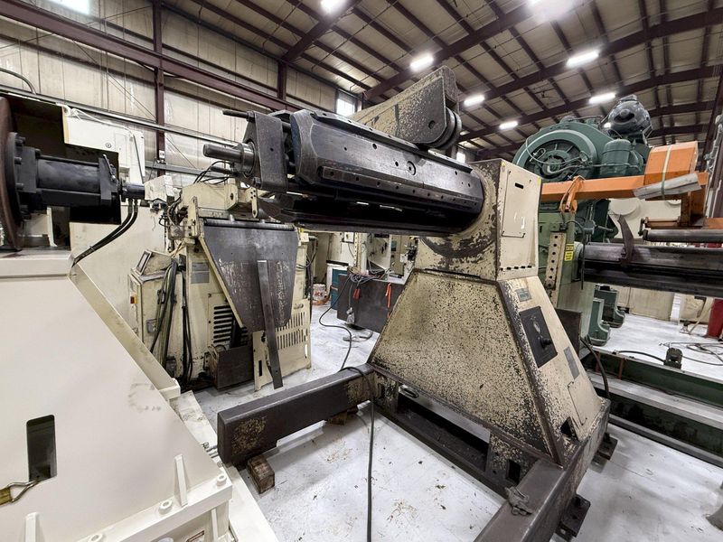 24,000 lbs. x 32" Width Minster Coil Reel and Minster Powered Straightener,  Model#MRH20-38S & M
