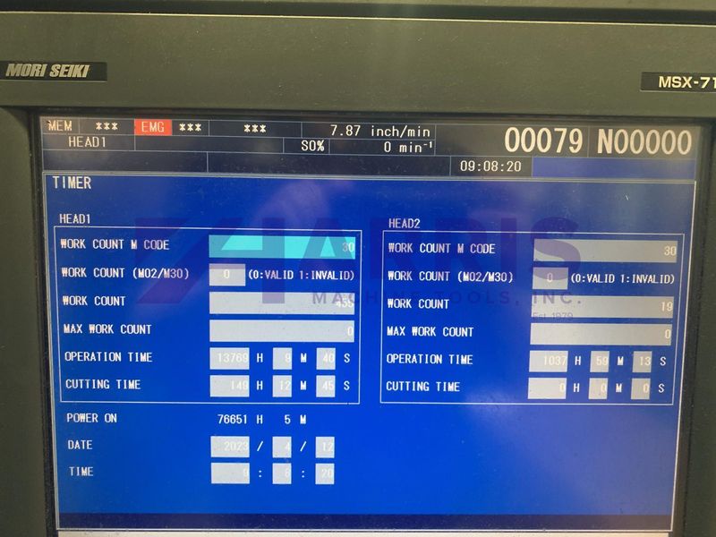 Used, 2006 Mori Seiki NT4250/1500SZ CNC Multi-Tasking Turning Center