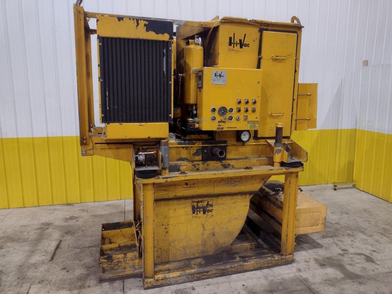 HI VAC MODEL #250D PORTABLE VACUUM WITH DEISEL ENGINE: STOCK #21855