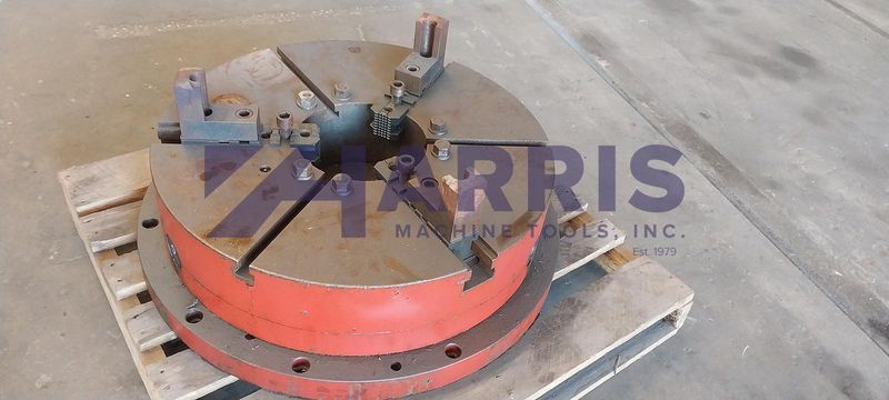 32” 3-Jaw Chuck with 36” Adapter Plate