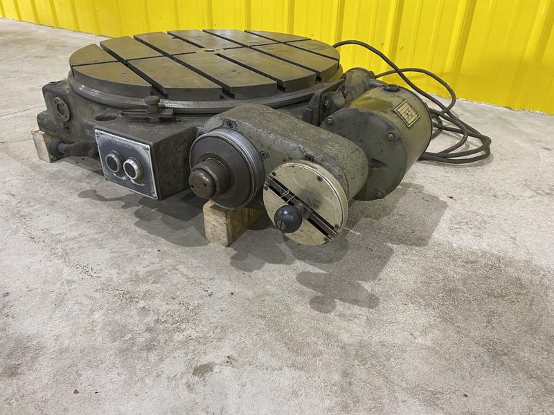 24" WALTER MODEL #RIS500TG POWER ROTARY TABLE: STOCK #20273