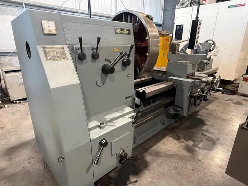 CADILLAC 40”/60” x 80”cc Gap Lathe 4” Bore #7861