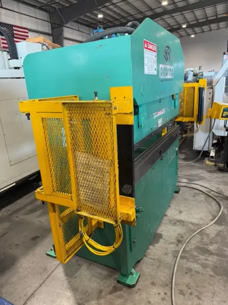 PIRANHA #3506  6’ x 35 Ton Hydraulic Press Brake & CNC Back Gauge USA #7982