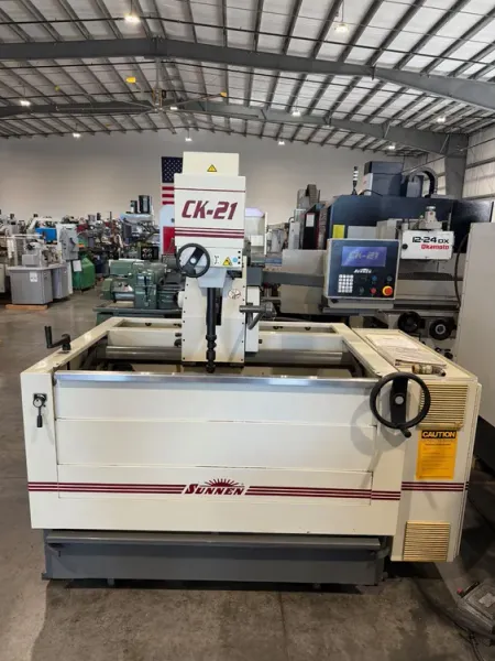 SUNNEN CK-21 Cylinder King Vertical Honing Machine 2003’ # 7968