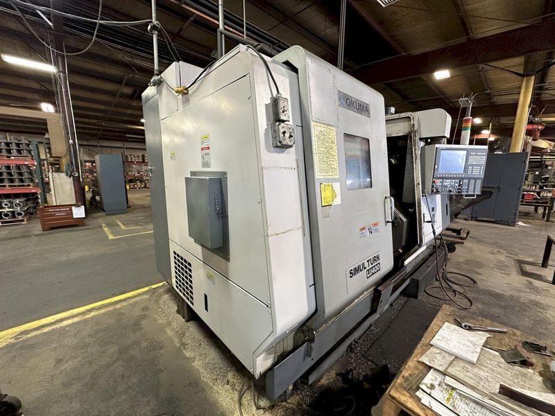 2006 OKUMA LU400 2SC650 4 Axis CNC Lathe
