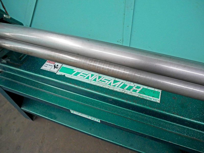 Tennsmith 49" x 16 Gauge Heavy Duty Initial Pinch Slip Roll with Stand, SR-48