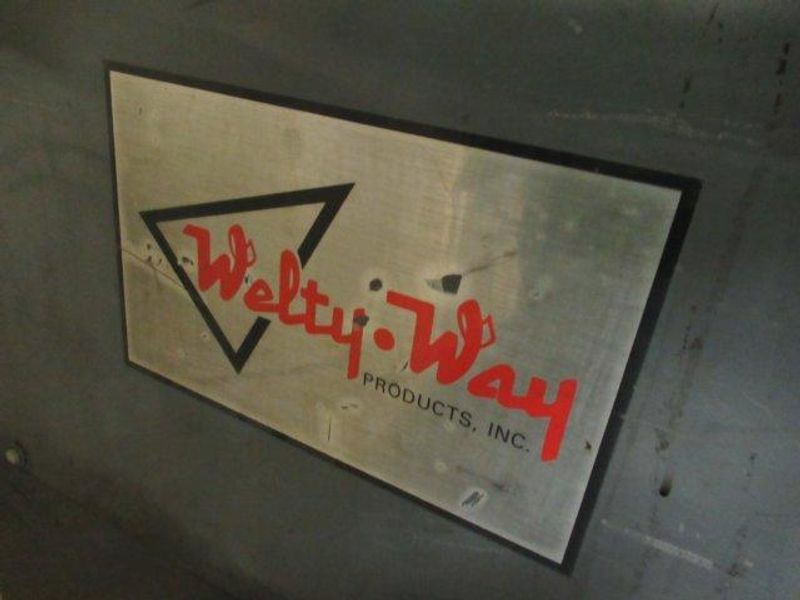 12" WELTY WAY HVAC PIPE COLLAR MAKING MACHINE: STOCK #11360