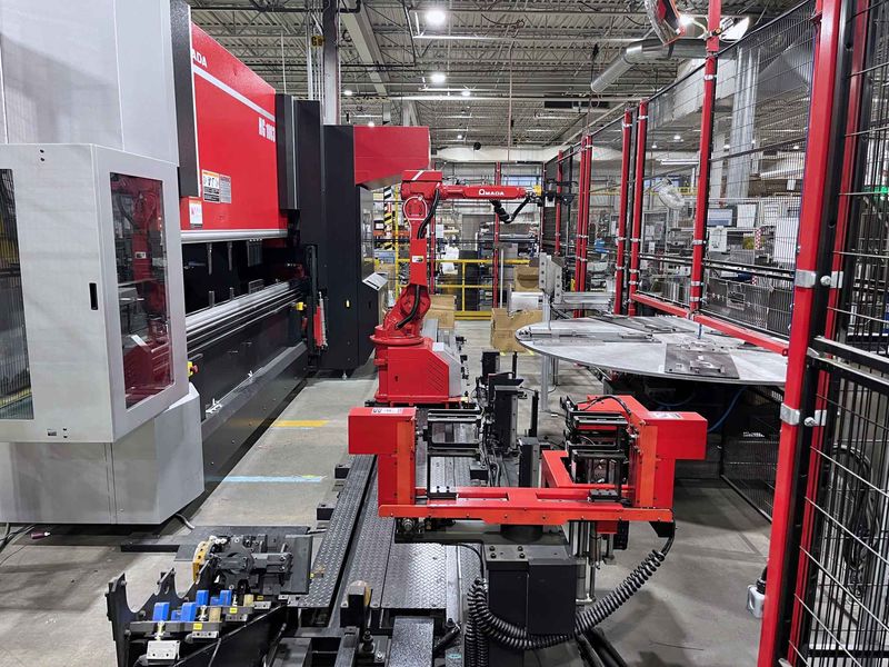 2017 Amada HG1003ARS Hydraulic CNC Press Brake (#5229)