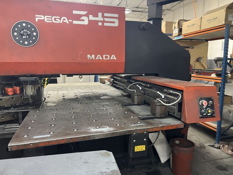 Amada Pega 345 CNC Turret Punch Press w/ Auto Index