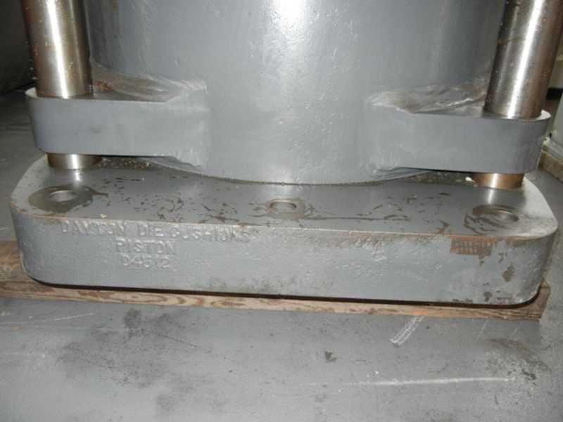 USED DAYTON HEAVY DUTY PNEUMATIC DIE CUSHION, Model HC36, 102 Tons, Stock No. 10434