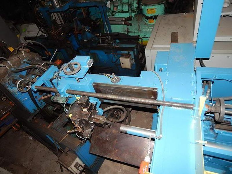 USED HAVEN AUTOMATIC SHEAR CUT TUBE CUTOFF MACHINE, Model 740 Kleencut, 4”, Stock No. 10522