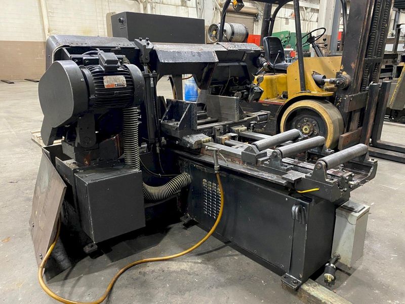 USED PEERLESS 10" X 14" FULLY AUTOMATIC HORIZONTAL BANDSAW MODEL HB-1014A, Stock# 10956