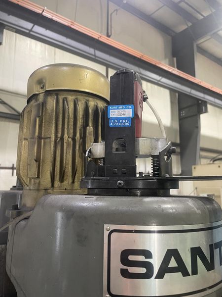 USED SANTEC 9" X 42" 2-AXIS CNC BED MILL, Stock# 10971