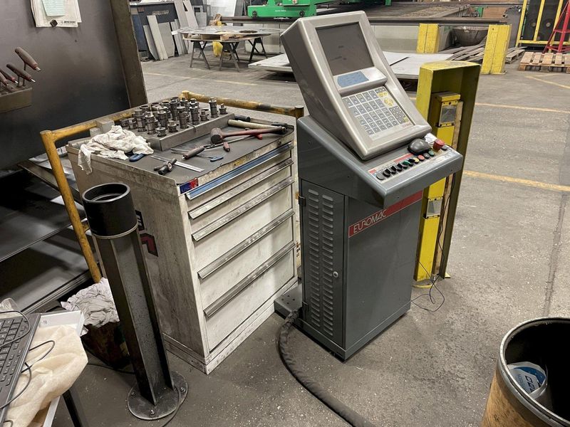 USED EUROMAC 24 TON CNC PUNCH MODEL ZX FLEX 1500/22-2500, Stock# 11058, Year: 2011