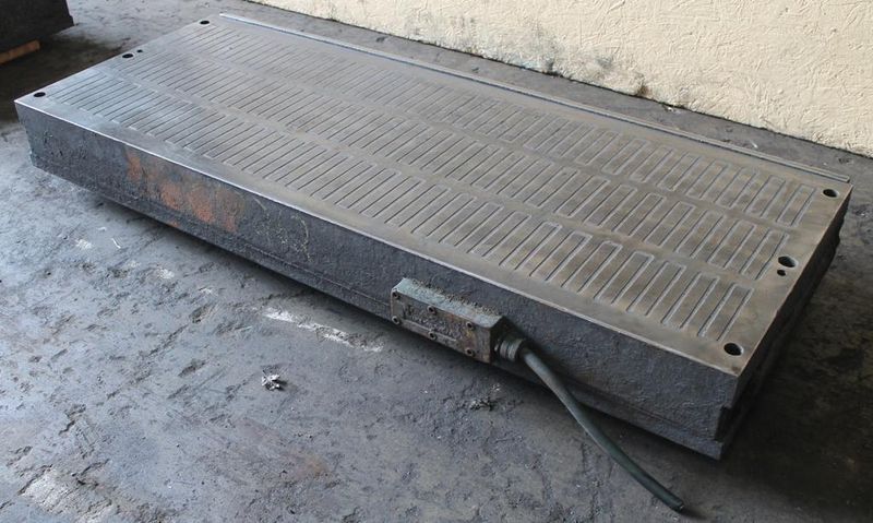 18' X 48' X 4-3/4' ELECTRO MAGNETIC CHUCK:  STOCK #62262