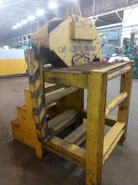 14,000 LB 7 TON X 26" TO 60" X 72" OD BRADLEY MOTORIZED COIL GRAB: STOCK 13233