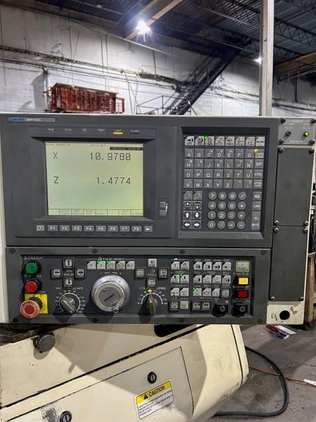 OKUMA CROWN BIG BORE MODEL 762S-BB 2-AXIS CNC TURNING MACHINE