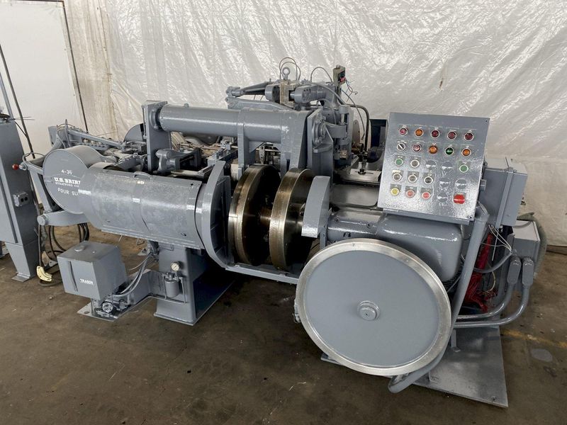1/4" X 36" US BAIRD MODEL #4-36 FOUR SLIDE WIRE FORMING MACHINE: STOCK #10476