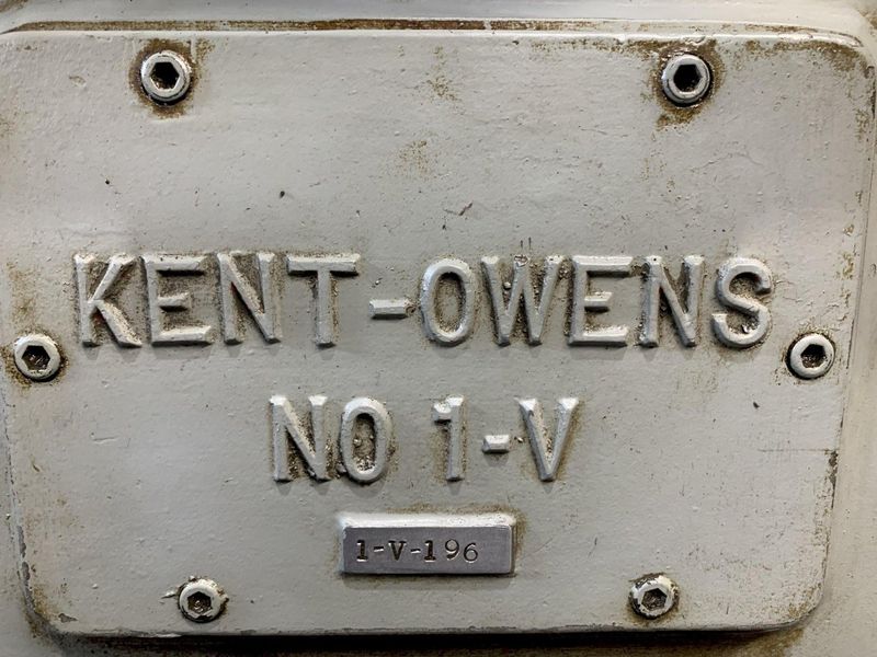 Kent-Owens Model 1-V Horizontal Milling Machine