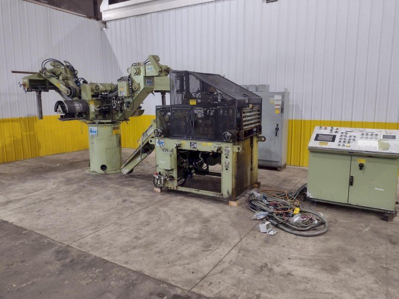 18” X .175”  X 8,000 LBS CWP MODEL #SFAC4-20 SPACE-SAVER AUTOMATIC DOUBLE END SERVO COIL FEED LI