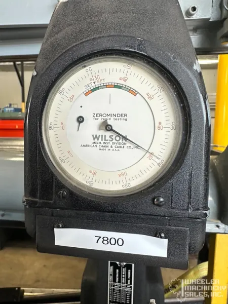 ROCKWELL MODEL 4JR SUPERFICIAL HARDNESS TESTER #7800 #2
