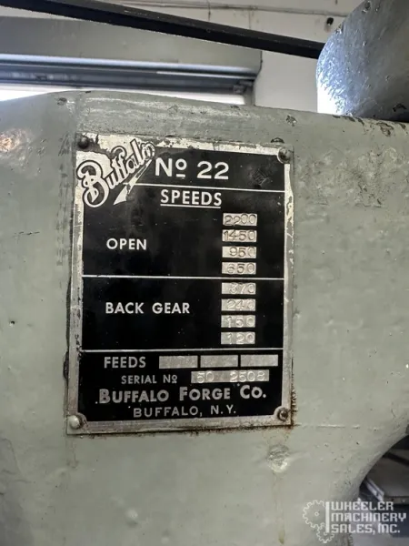 BUFFALO 22 Heavy Duty Drill Press #7839 #1