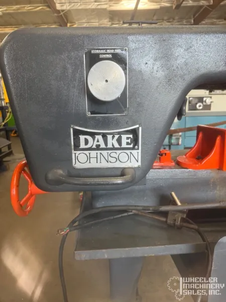 Dake Johnson JH-10 Horizontal Band Saw #7621 #1
