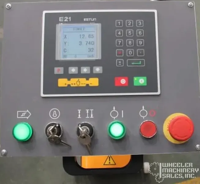 New GMC 33-Ton 5’ CNC Press Brake – Small Hydraulic Press Brake SKU: HPB-3305CNC