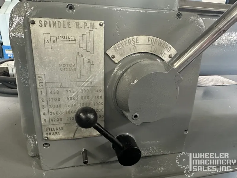 RIVETT 957-1303-5C HIGH PRECISION SECOND OPERATION LATHE 9" x 20" #6282 #1