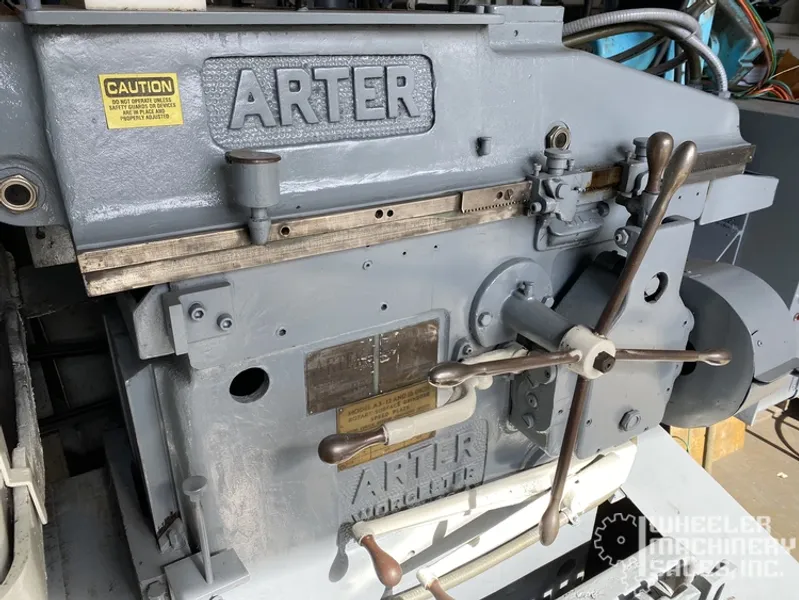 ARTER A3-12 HORIZONTAL-SPINDLE ROTARY SURFACE GRINDER 12" #6103 #1