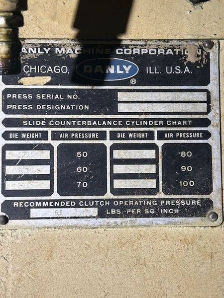 Danly SC2-100-42×36 Straight Side Press