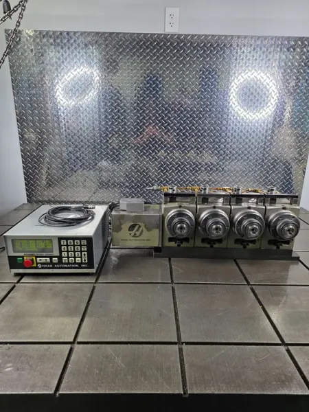 HAAS SHA5C4HD CNC Indexer Single-Axis Rotary Unit 4-Head 5C USA #8122