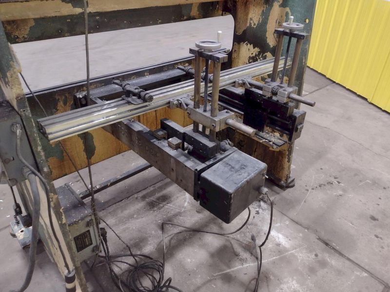 45 TON X 6' CHICAGO D&K MODEL #56-A MECHANICAL PRESS BRAKE WITH CNC BACK GAUGE: STOCK #19652