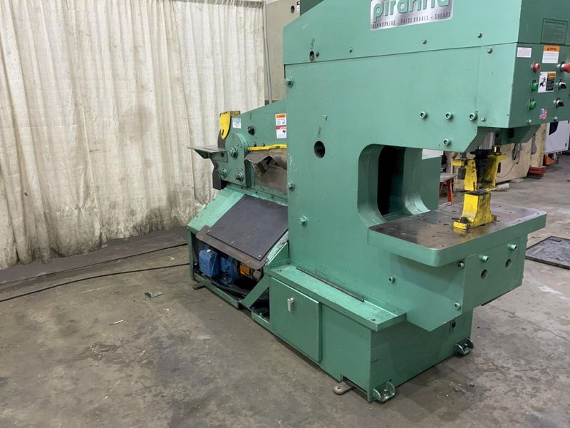 110 TON PIRANHA MODEL # PII 110 HYDRAULIC IRONWORKER: STOCK #80727