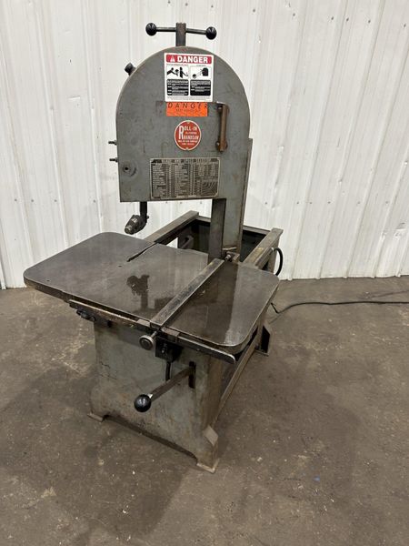 8-3/4" X 8-1/2" ROLLIN VERTICAL BAND SAW: STOCK #77898