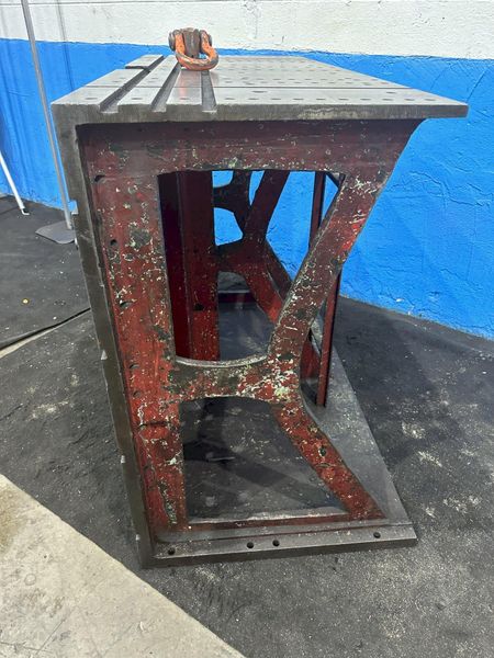 60" WIDE X 32" DEEP X 48" HIGH PLATE ANGLE: STOCK #77129