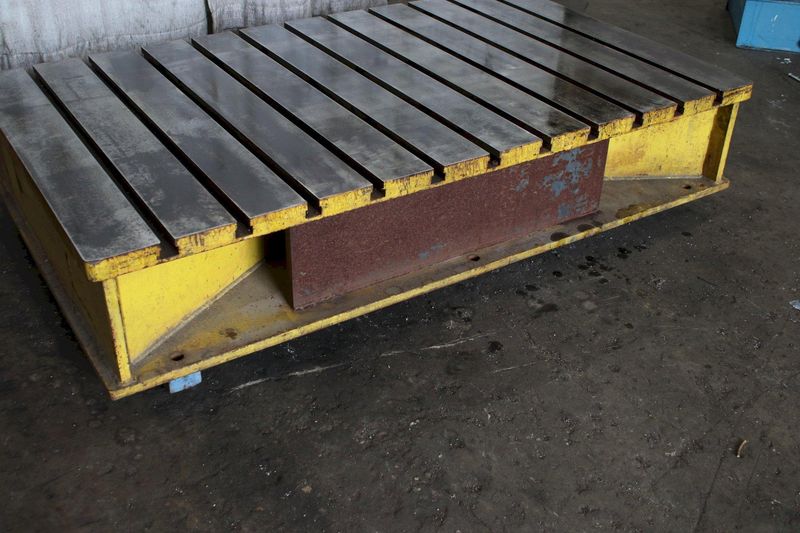72" X 42" X 13" T SLOTTED BOLSTER PLATE: STOCK #76526
