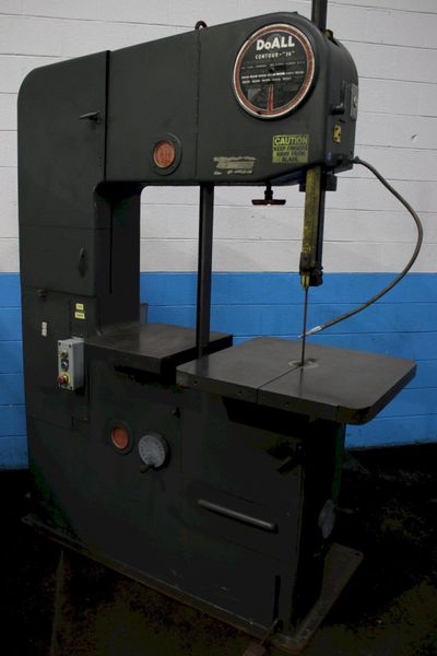 36" DOALL EXTRA HIGH VERTICAL BAND SAW: STOCK #76206