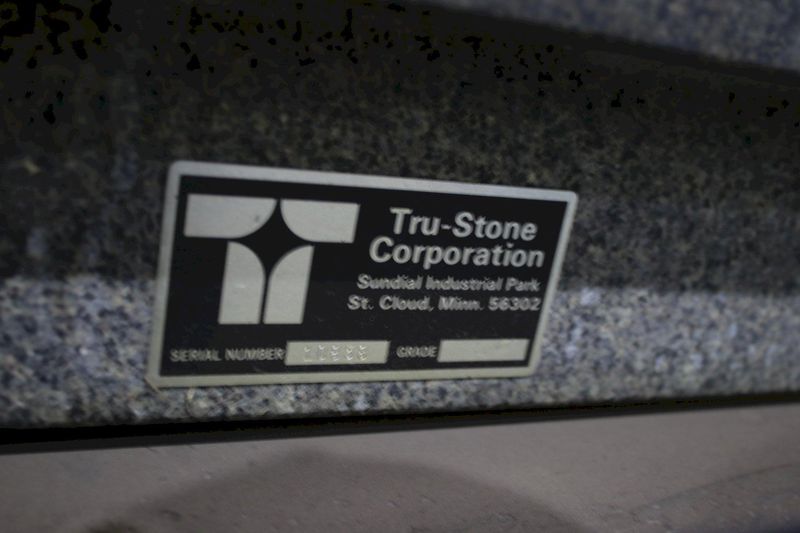 60" X 48" X 10" TRU STONE GRANITE TABLE ON STAND: STOCK #76219