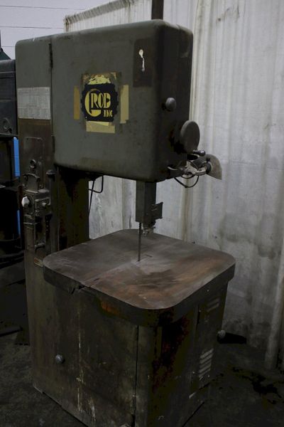18" GROB MODEL #MS18 VERTICAL BANDSAW: STOCK #75924