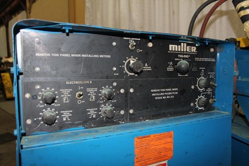 10" X 135" GUILD MODEL #PSA-135-10 SHEAR END WELDER:  STOCK #75162