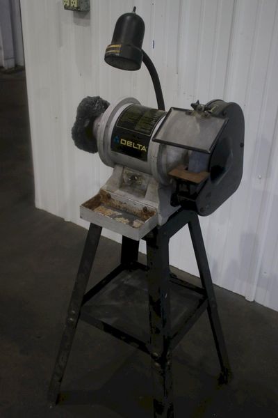10" DELTA MODEL #23-735  DOUBLE END GRINDER; STOCK #75124